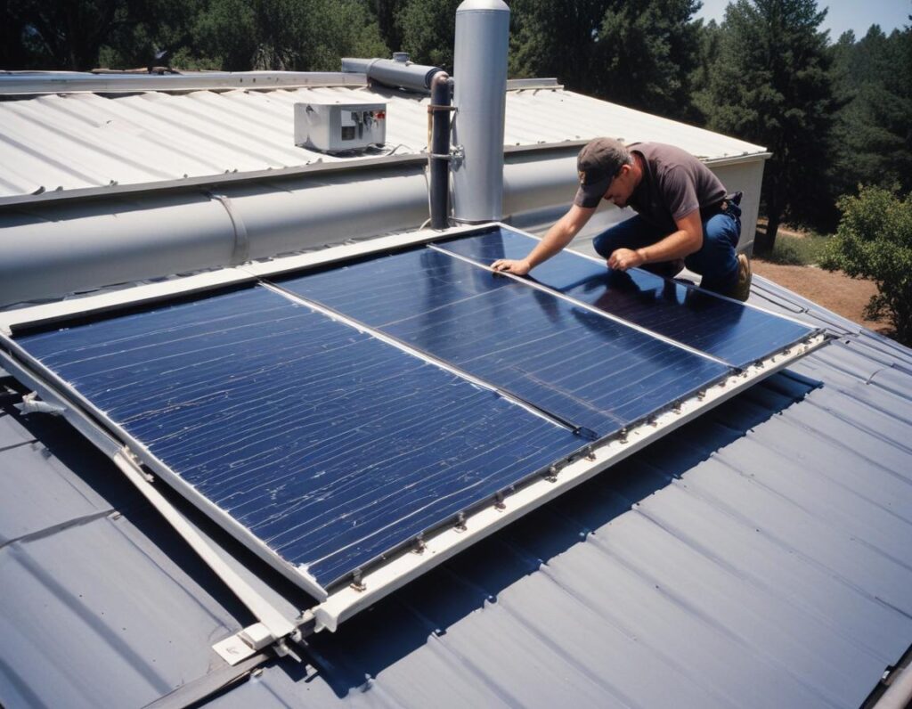 solar water heater repair